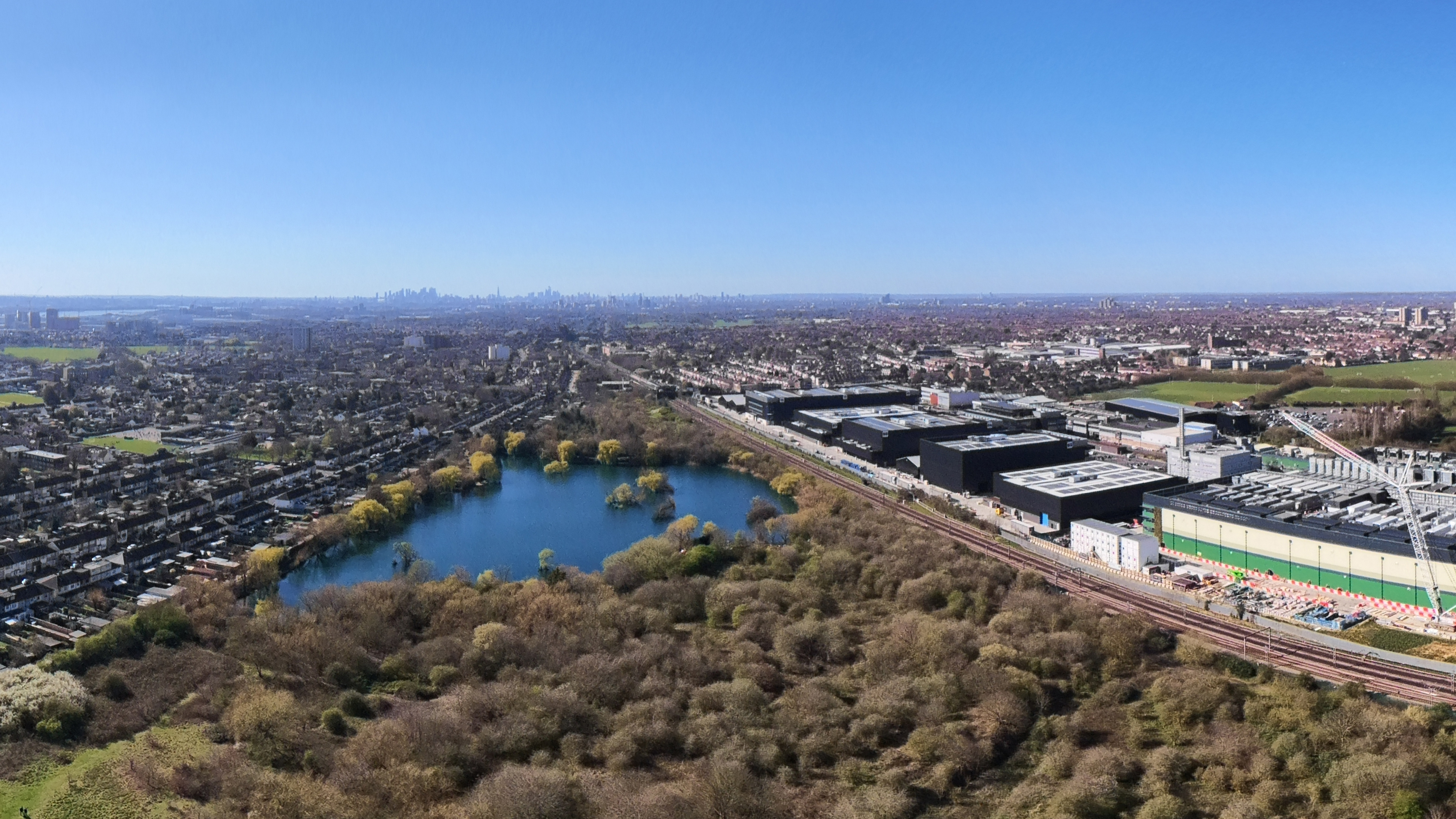 Sample image from 360 drone DJI Avata 360