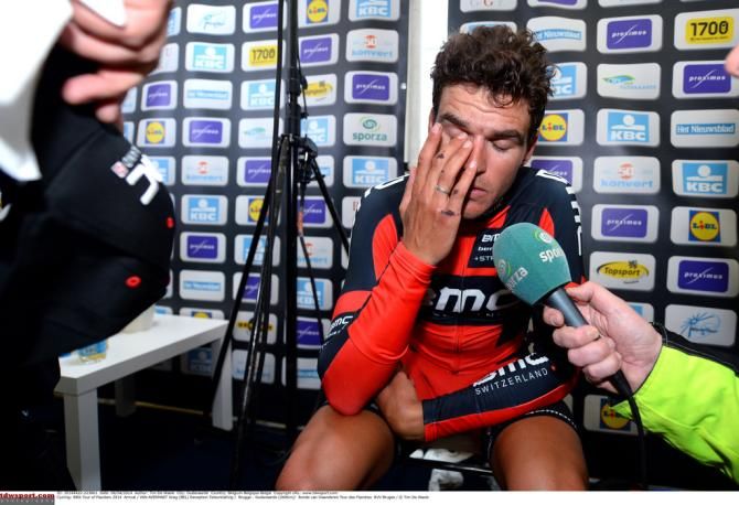 Greg van Avermaet (BMC) post race