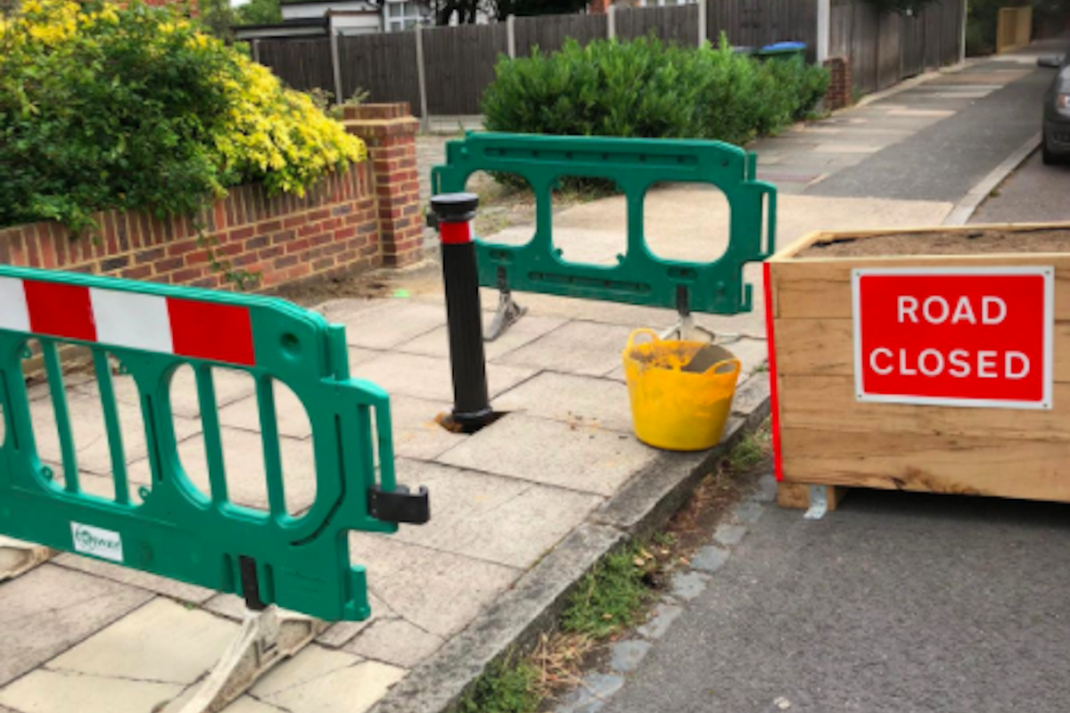 Drivers caught on camera mounting pavement to get past cycling safety ...