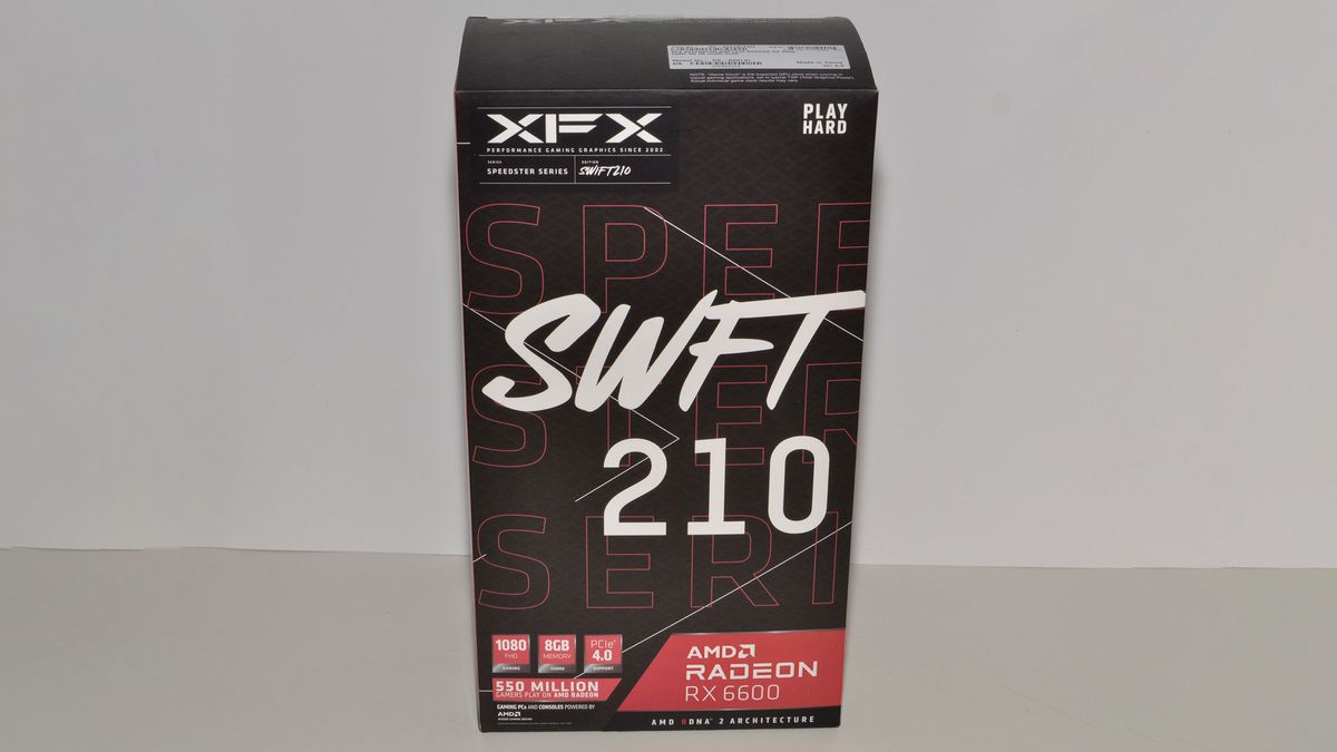 XFX RX 6600 Speedster SWFT 210 and Test Setup - AMD Radeon RX 6600