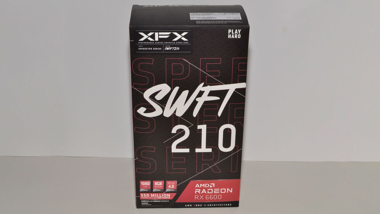 XFX Radeon RX 6600 Speedster SWFT 210
