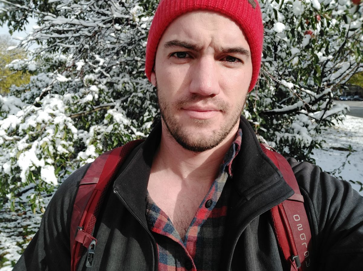 The selfie camera is reasonably capable.
