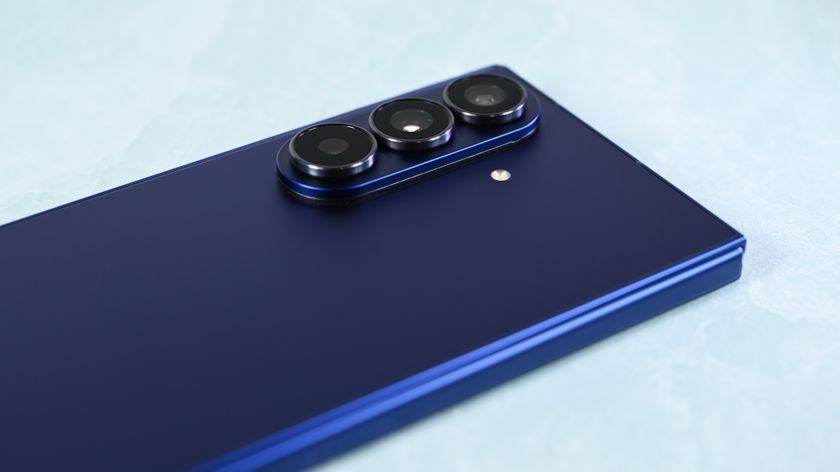 The 2025 Samsung Galaxy Z Fold 7 pictured in a hands-on review and comparison to other Samsung phones.