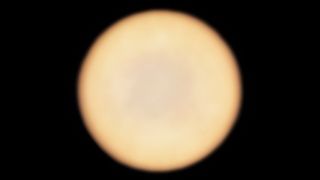 A new image of Venus shows the view ALMA had during its observations for the new research.