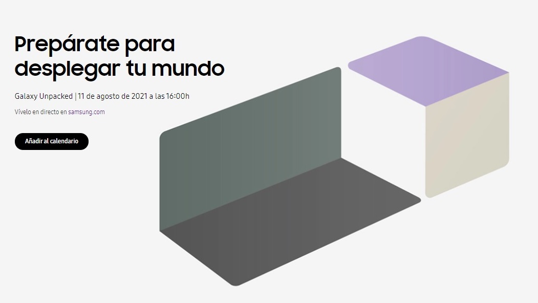 Samsung Unpacked del 11 de agosto 2021
