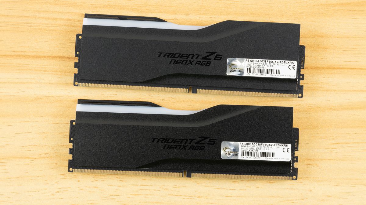 G.Skill Trident Z5 NeoX RGB DDR5-6000 C30