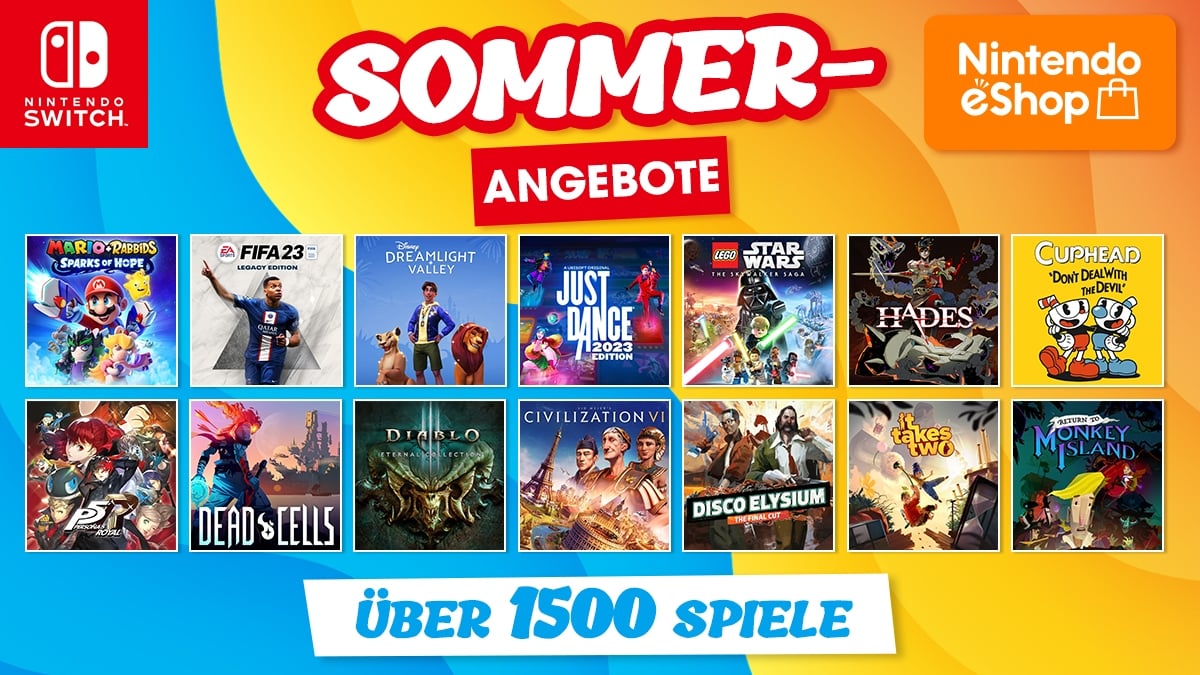 Nintendo eShop Sommer-Angebote 2023