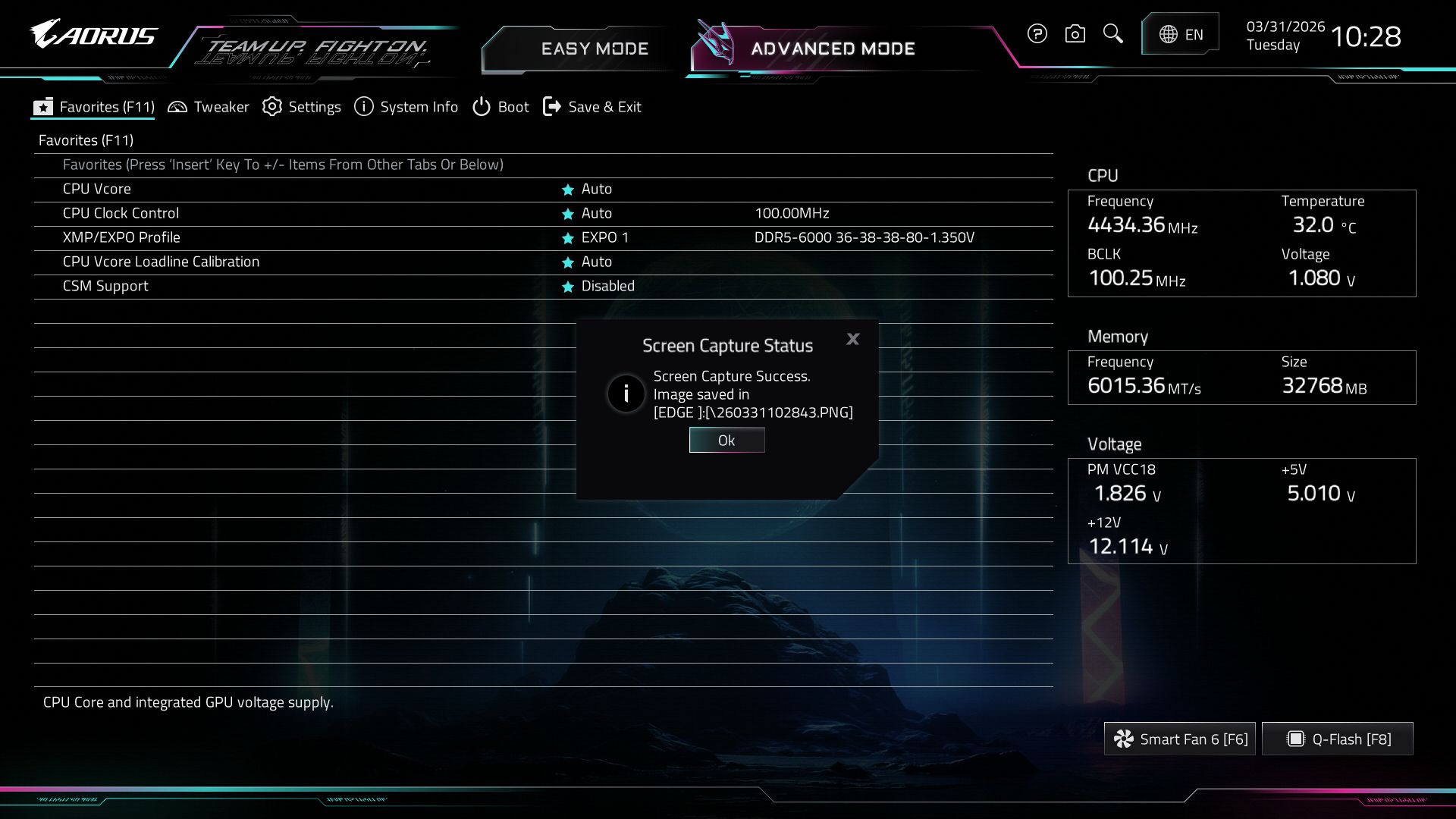 Gigabyte X870E Aorus Xtreme X3D AI Top - BIOS