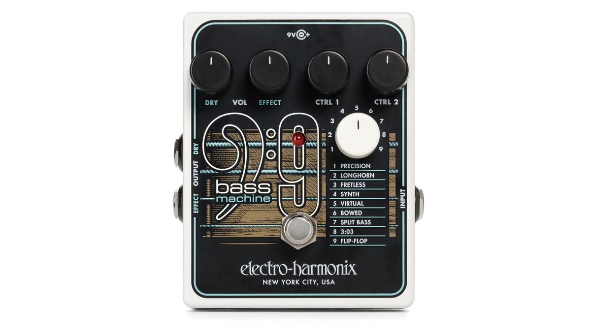 Electro-Harmonix reveals the Bass9 bass machine pedal | MusicRadar
