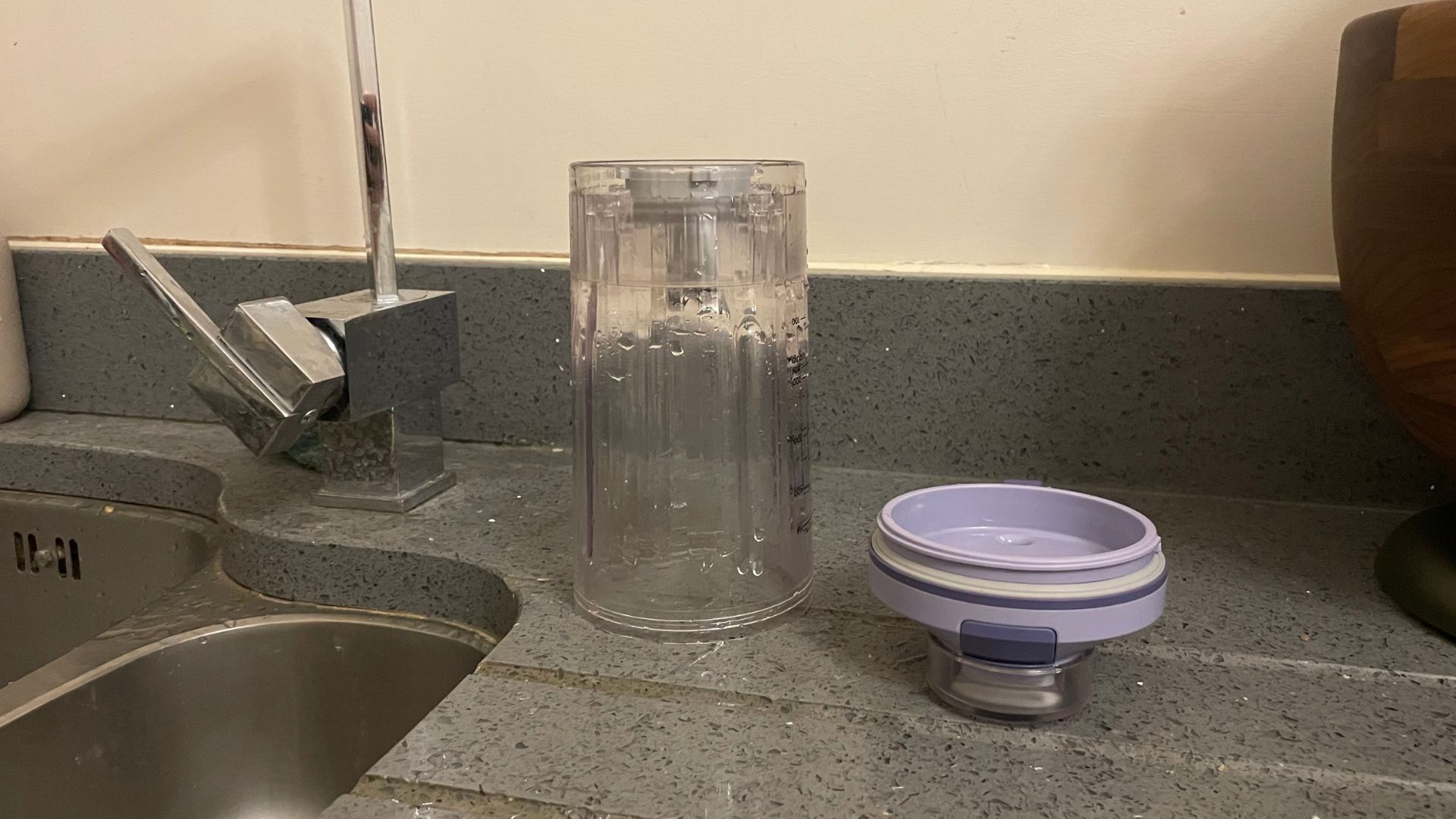Ninja Blast Max Blender being cleaned