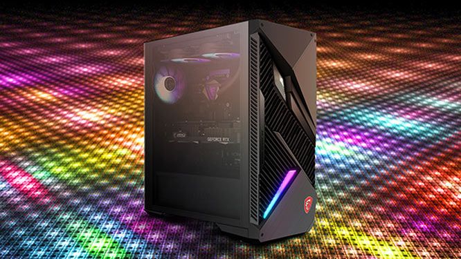 MSI's Infinite X2 PC Bends the RTX 4090 Power Cable for You