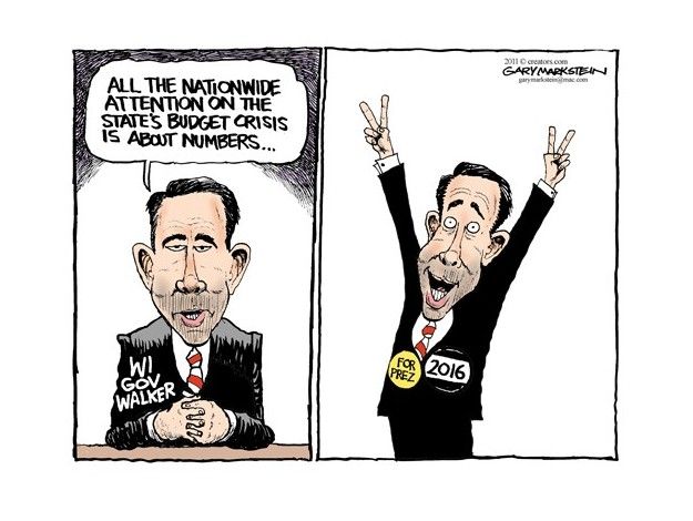 Wisconsin&amp;#039;s Governor on the move