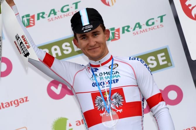 Michal Kwiatkowski takes his second podium of the week
