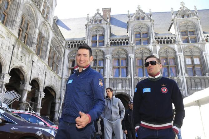 Simone Ponzi and Andriy Grivko (Astana)