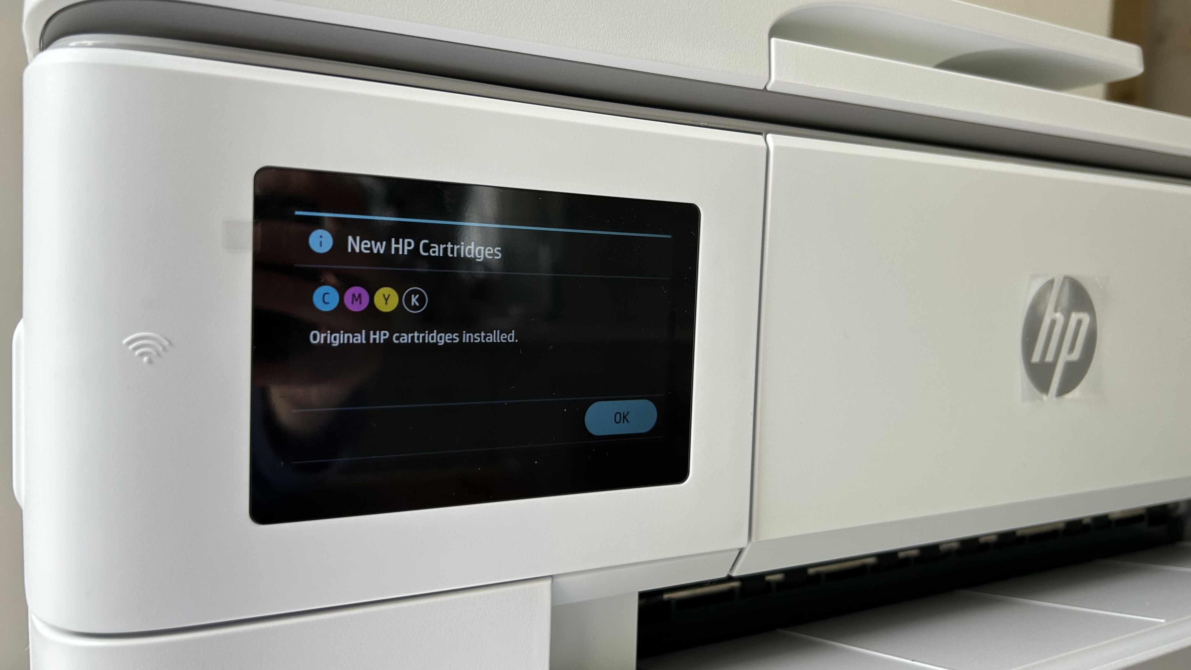 HP OfficeJet Pro 9730e during our testing