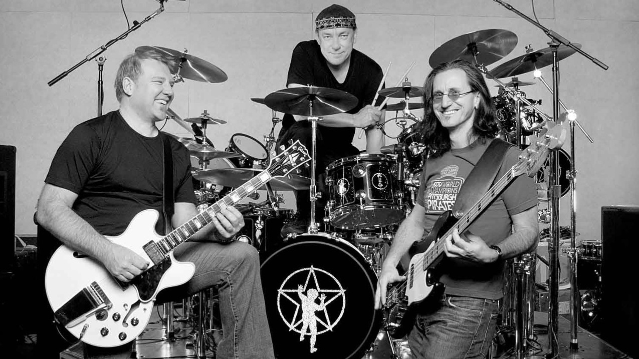 Rush: Alex Lifeson, Neil Peart and Geddy Lee