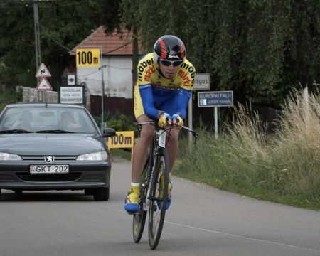 Peter Kusztor put in a strong ride.