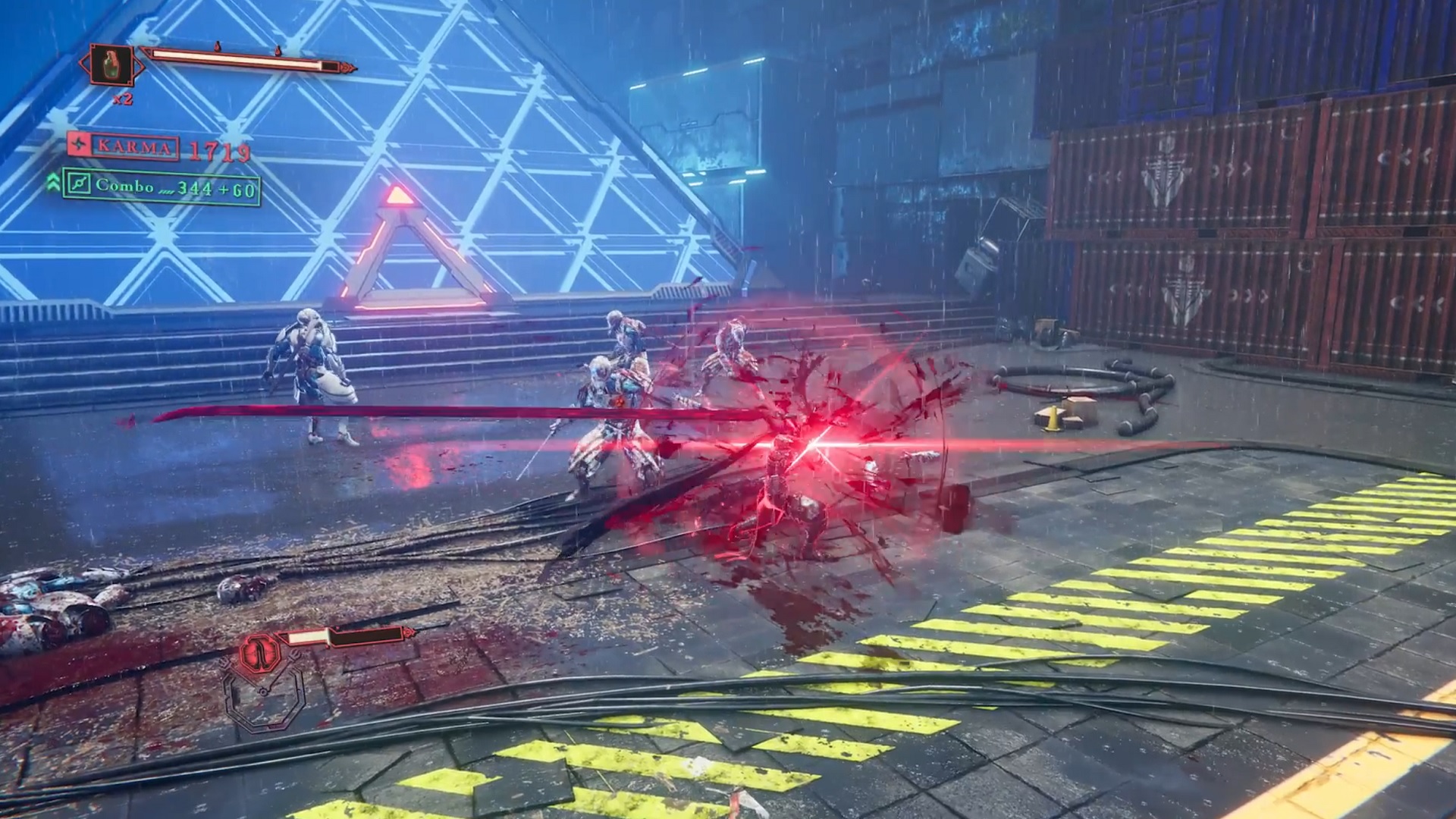 A Bloodraven Form attack in Ninja Gaiden 4