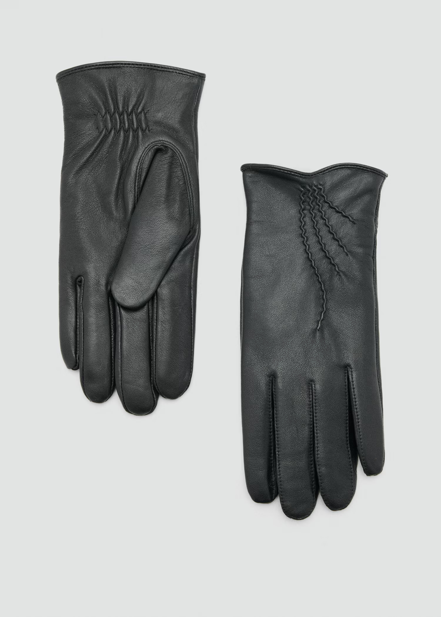 Mango, Leather Gloves