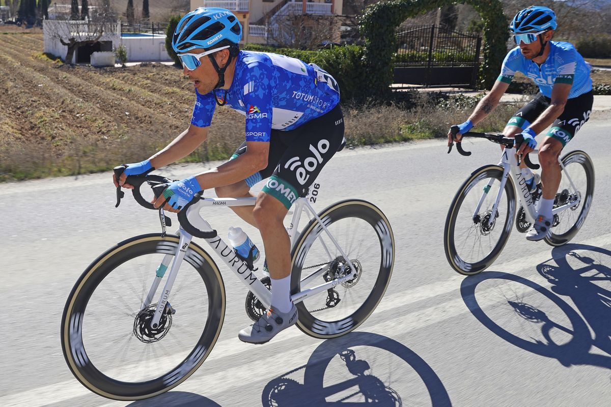 Vuelta a Andalucia Ruta Del Sol 2022 68th Edition 3rd stage Lucena Otura 1526 km 18022022 Diego Pablo Sevilla ESP EOLO Kometa photo Luis Angel GomezSprintCyclingAgency2022