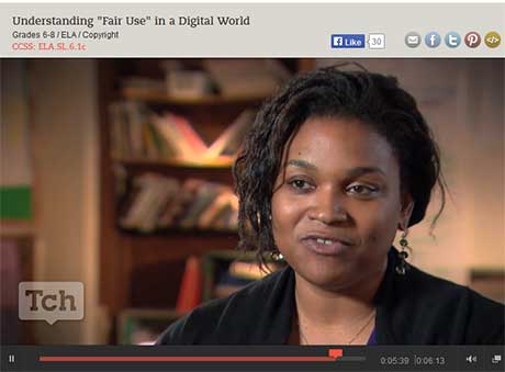 From the Classroom: Best Tech Practice Video of the Week- &quot;Fair Use&quot; in a Digital World