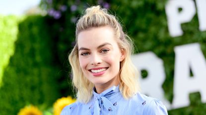 Margot Robbie attends the photo call for Columbia Pictures' 'Peter Rabbit' at The London Hotel on February 2, 2018 in West Hollywood, California