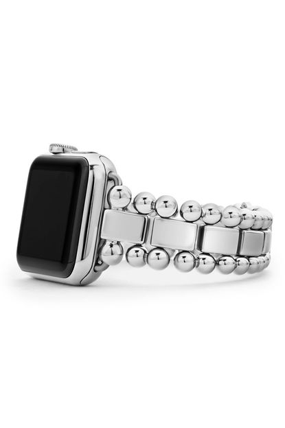 LAGOS Smart Caviar Stainless Steel Link Band for Apple Watch