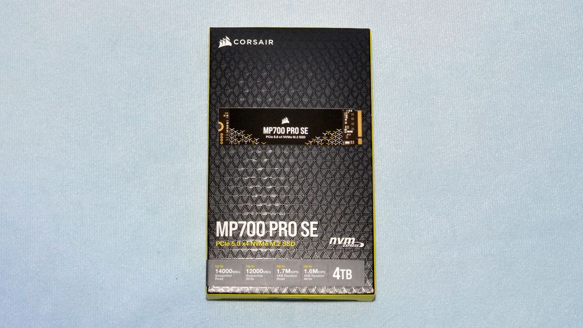 Corsair MP700 Pro SE 4TB SSD