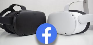 Oculus Quest 2 Facebook Logo Angled 16x