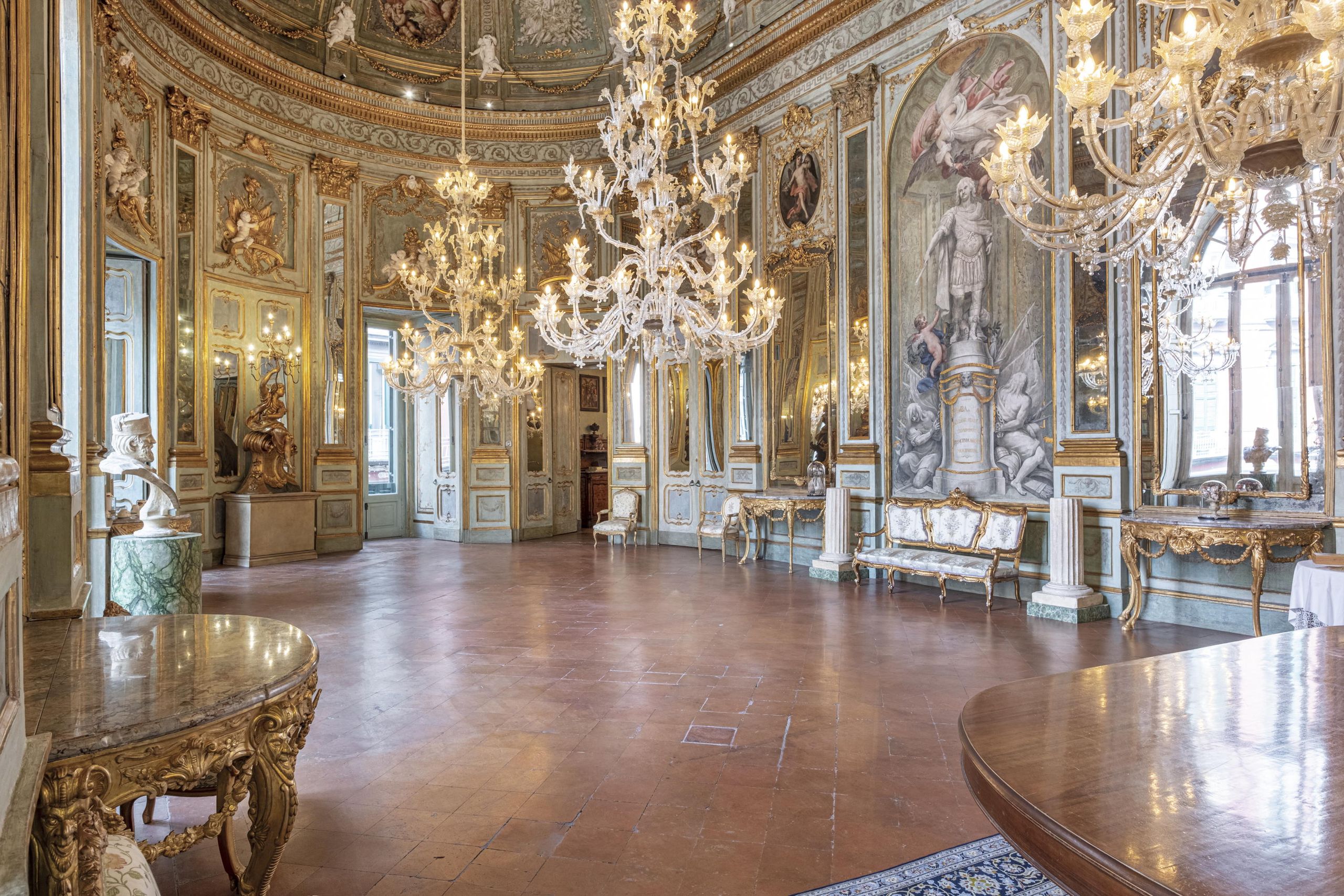 A treasure-filled palace for sale built by one of the greatest architects of the 18th century, and which became birthplace of Italy as we know it