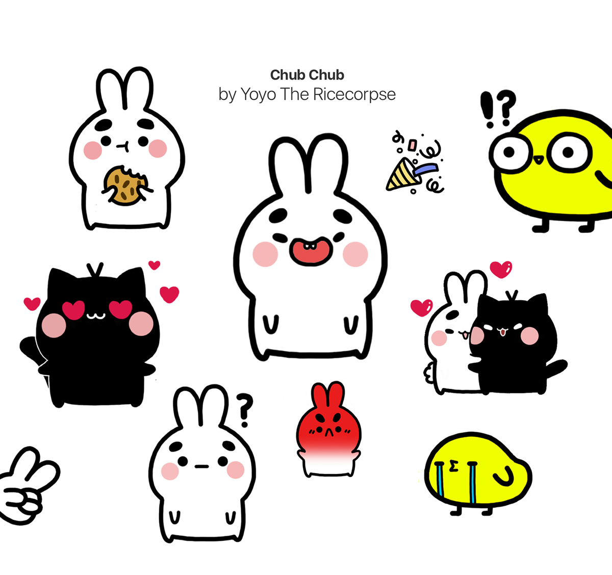 Chub Chub is a bold yet cute design