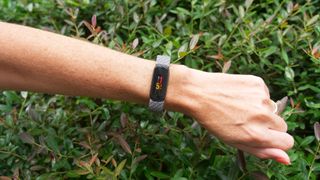 Fitbit Luxe worn on a wrist