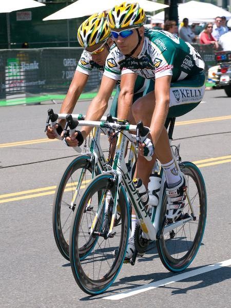 Kelly Benefit Strategies brought a full entourage of team sponsors to the event but failed to capture a place on the podium.