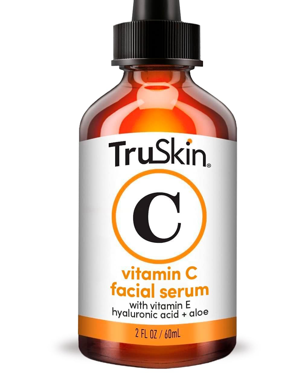 TruSkin, Truskin Vitamin C Serum for Face &amp;ndash; Anti Aging Face Serum With Vitamin C, Hyaluronic Acid, Vitamin E &amp;ndash; Brightening Formula &amp;ndash; Improve Appearance of Dark Spots, Tone, Fine Lines &amp;amp; Wrinkles, 2 Fl Oz