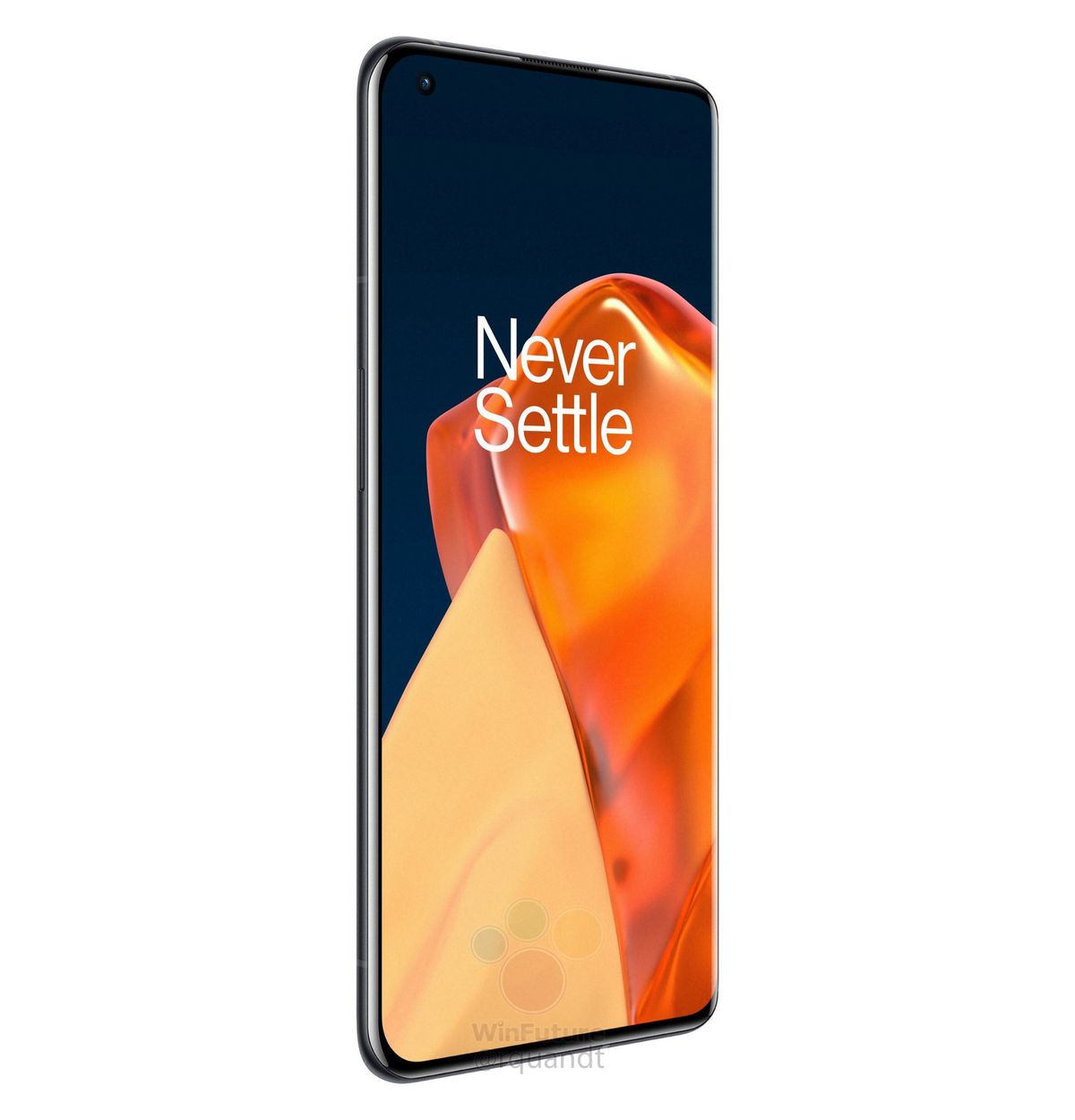 Alleged leaked official render of the OnePlus 9 Pro