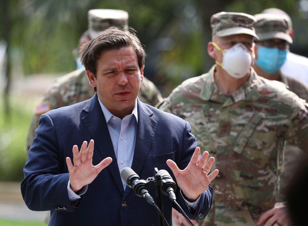 Gov. Ron DeSantis.