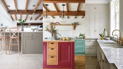 three shaker kitchen ideas