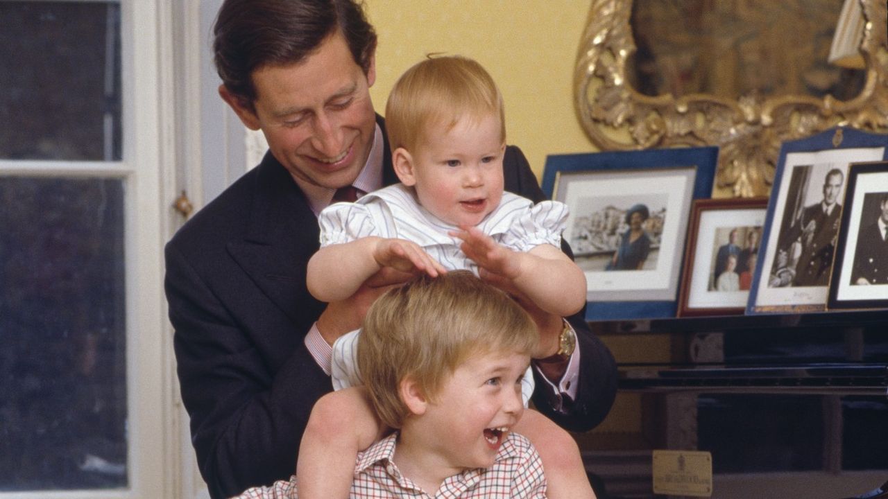 King Charles, Prince William, Prince Harry