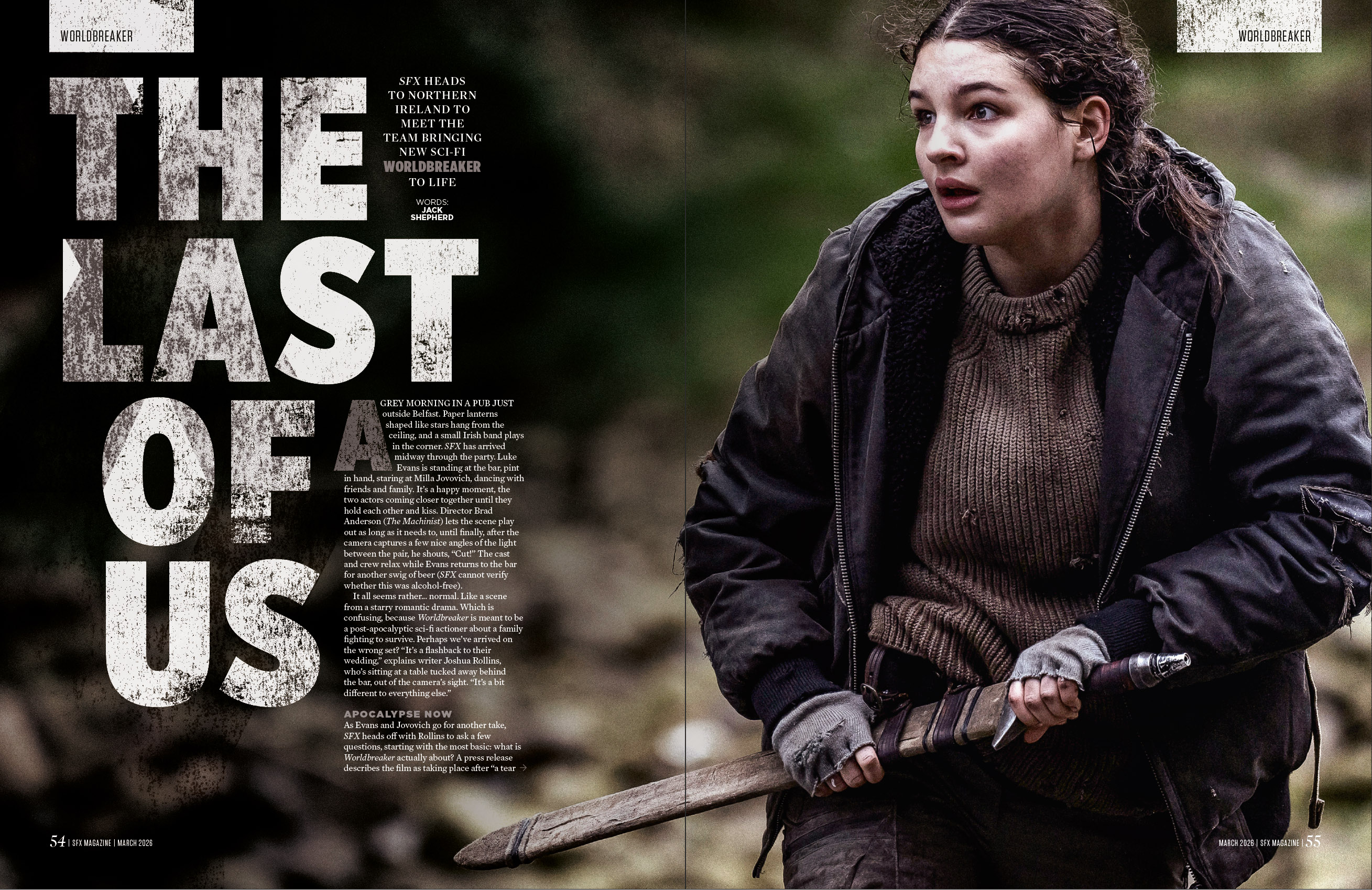 Billie Boulet as Willa in Worldbreaker.