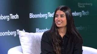 Asha Sharma talk during Bloomberg Tech