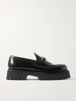 Sylke Horsebit-Detailed Leather Loafers