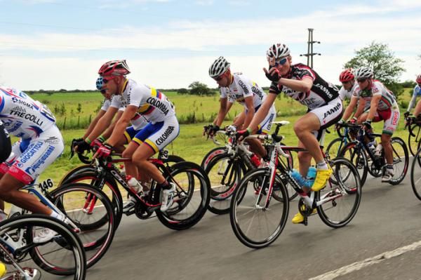 The peloton were in good spirits throughout the day's stage, happy to have the season underway