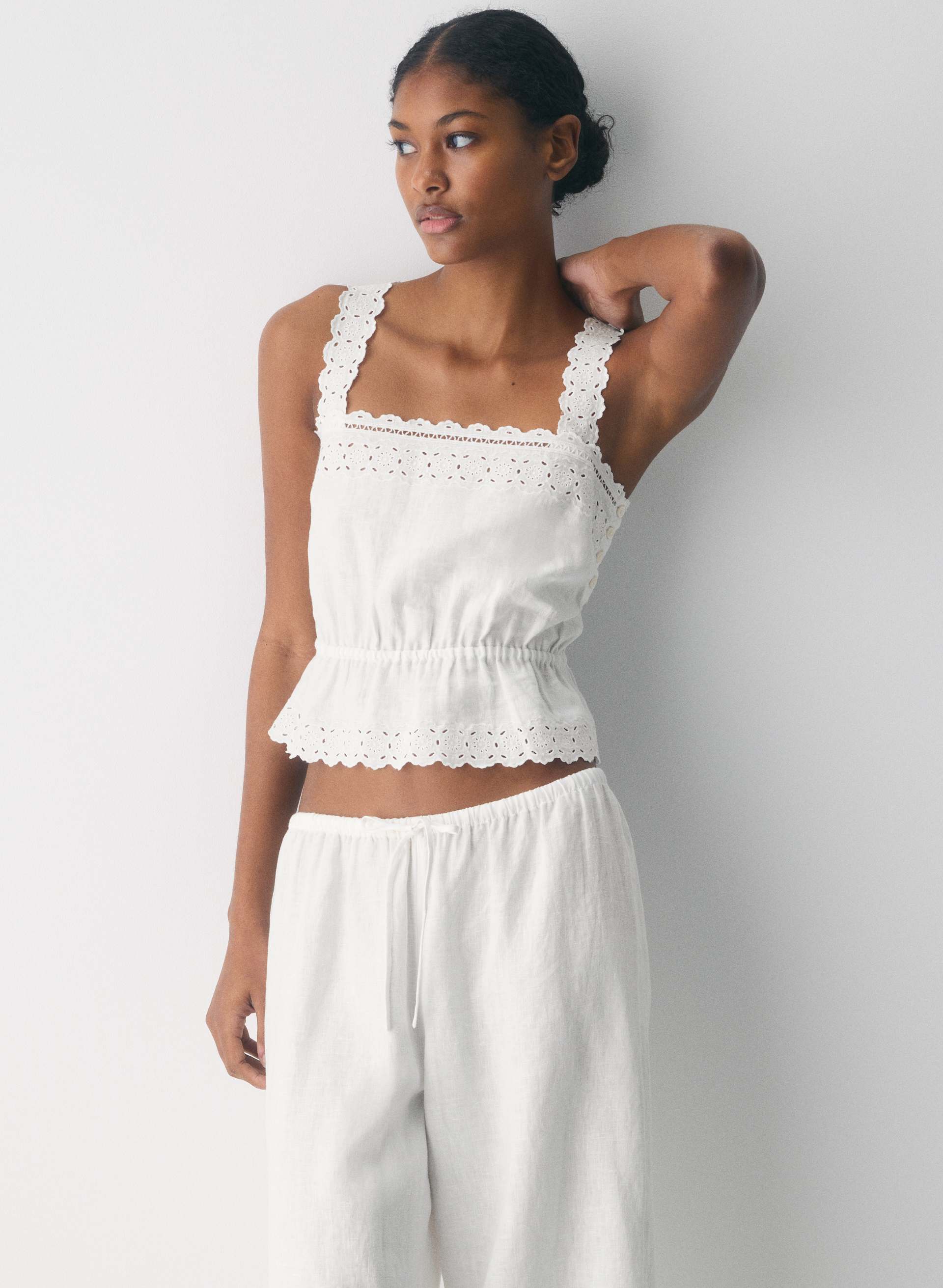 Driftline Linen Top