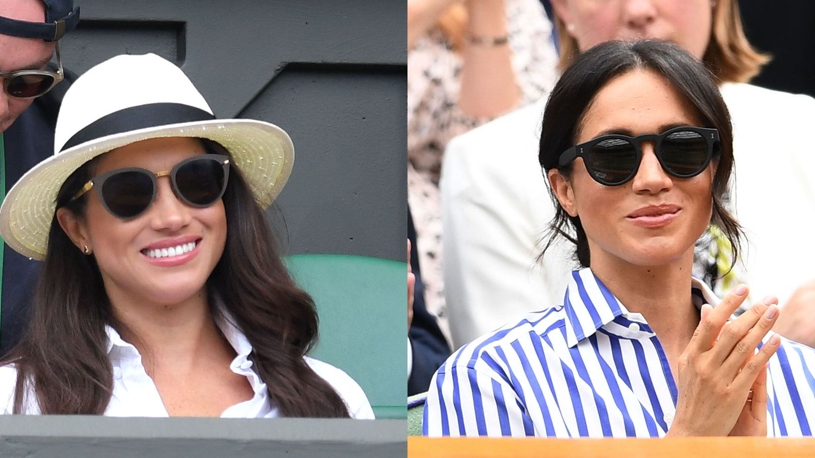 Meghan Markle's Wimbledon Style - Meghan Markle's Style Before and ...