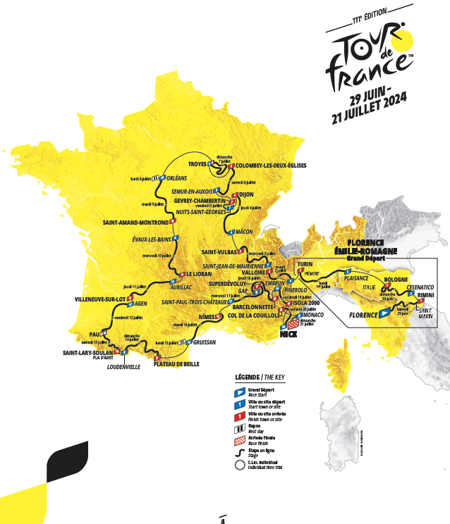 Stage 11 Tour De France 2024 Map Discover the Route EventsLiker