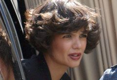 Marie Claire celebrity news: Katie Holmes new hair-do