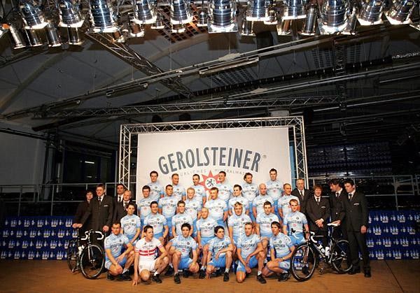 The Gerolsteiner team