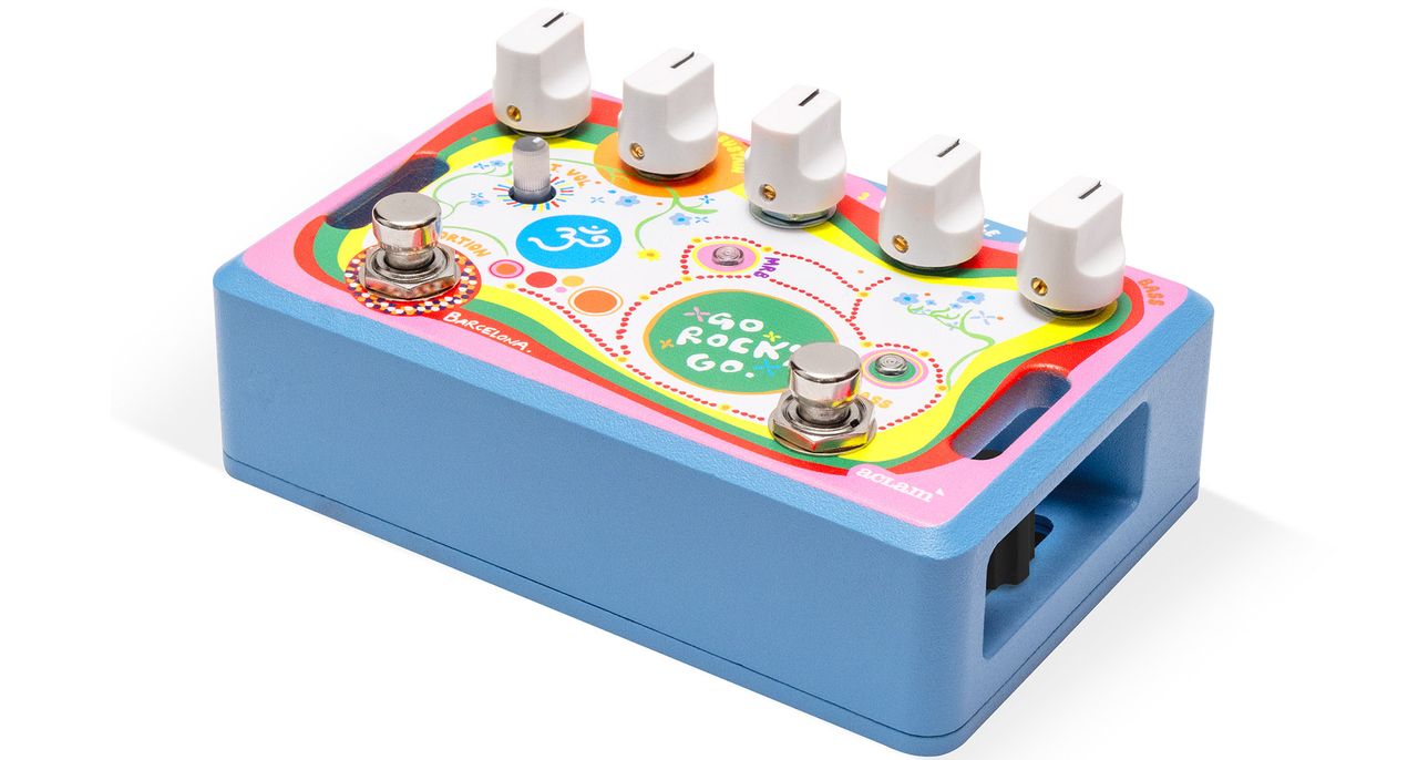 Aclam Go Rocky Go: a stompbox inspired by the Vox Conqueror, the solid-state amp used by the Beatles circa The White Album