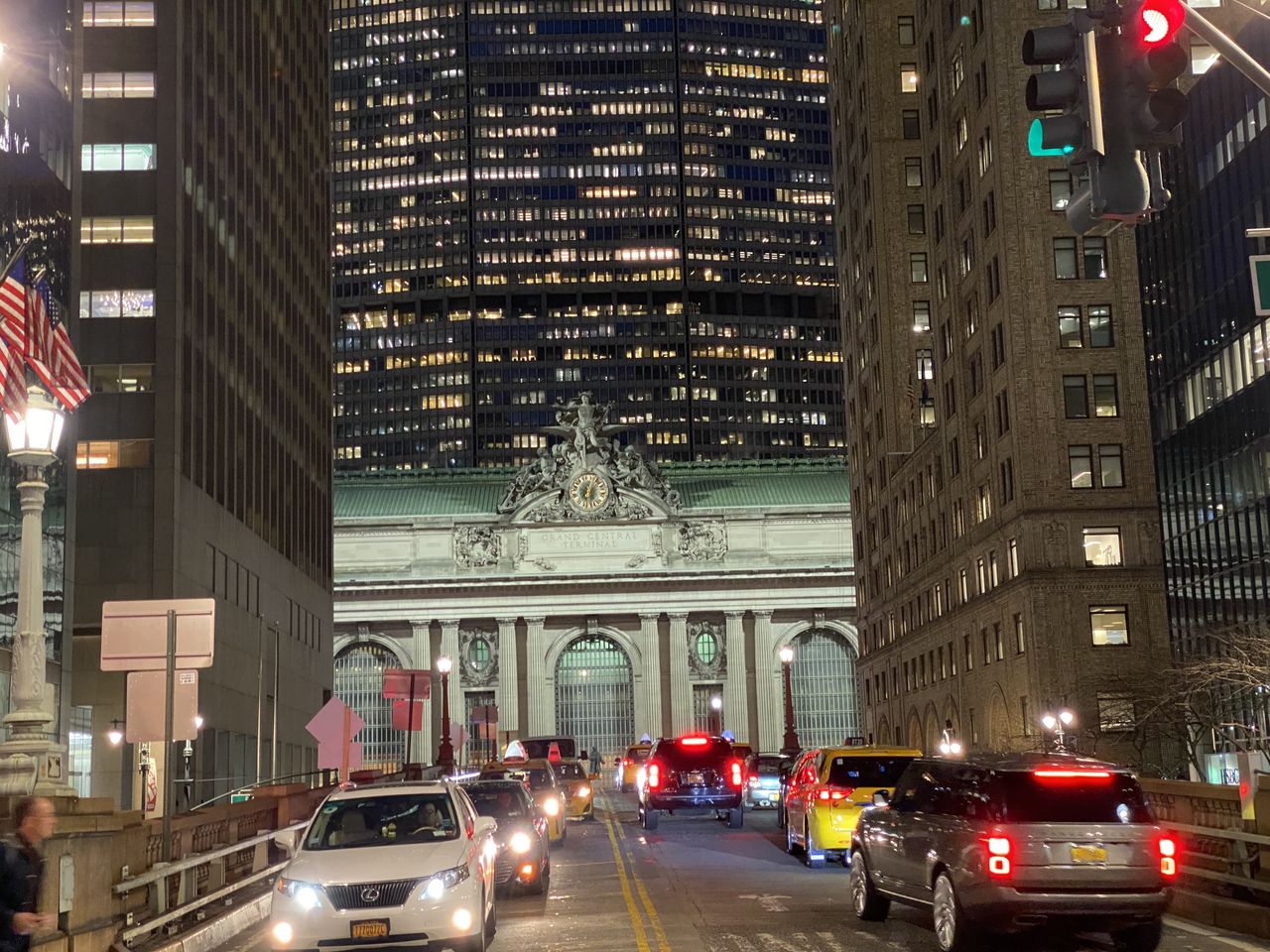 Grand Central Station building clock photo