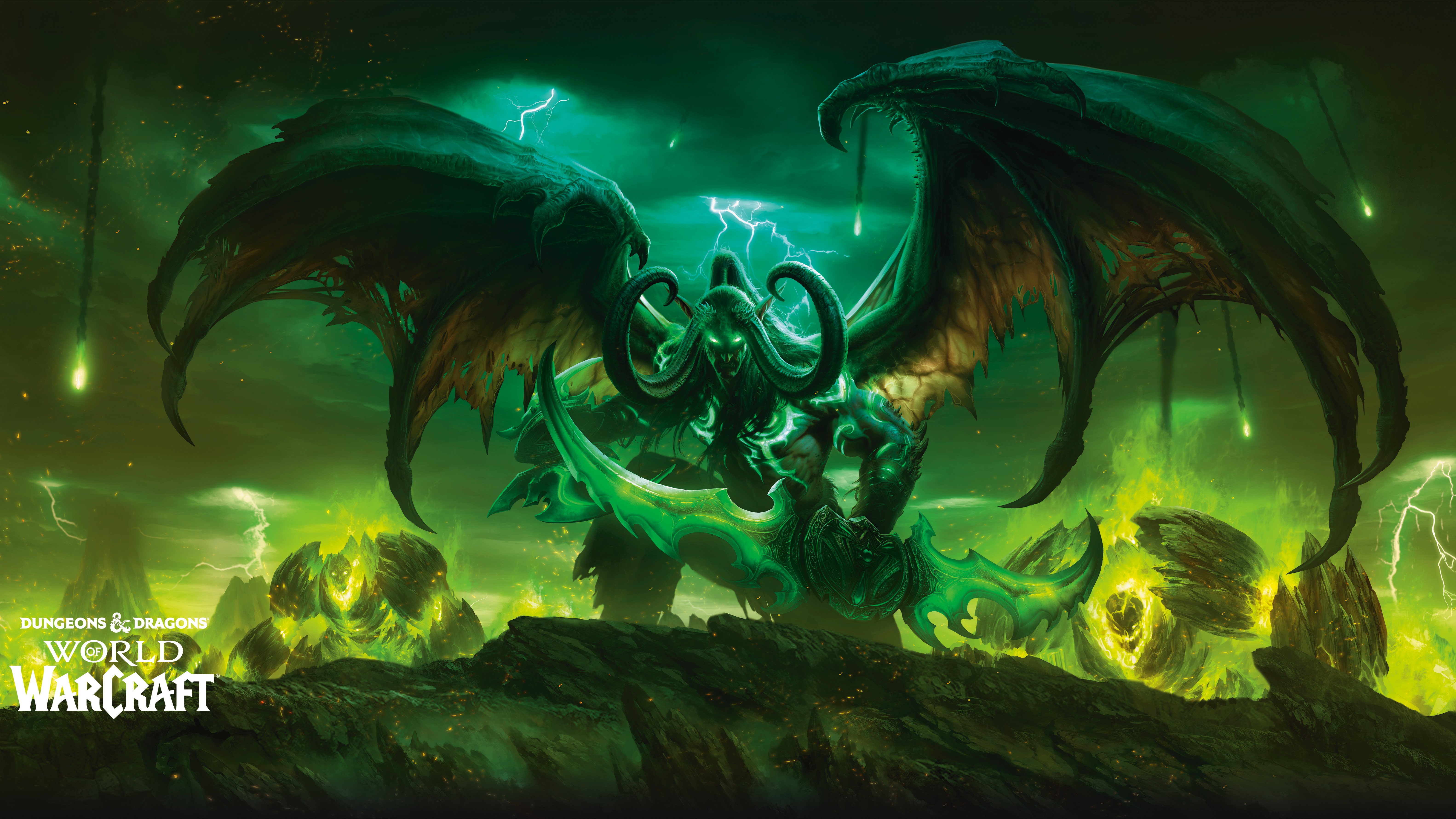 A demon hunter ready to strike